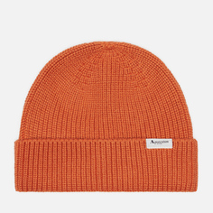 Шапка Aquascutum Active Logo Wool, цвет оранжевый