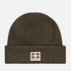 Шапка Aquascutum Active Roll, цвет оливковый