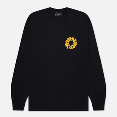 Мужской лонгслив RIPNDIP Burn In Heck, цвет чёрный