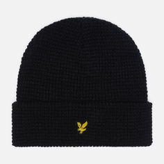 Шапка Lyle & Scott Waffle, цвет чёрный