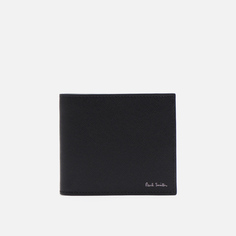 Кошелек Paul Smith Signature Stripe Balloon Billfold Coin, цвет чёрный