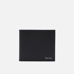 Кошелек Paul Smith Signature Stripe Balloon Billfold, цвет чёрный