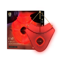 Ультралегкая LED-МАСКА FAQ™ 211 с 7 типами LED-света и ближним инфракрасным светом для молодости вашей шеи и декольте Foreo