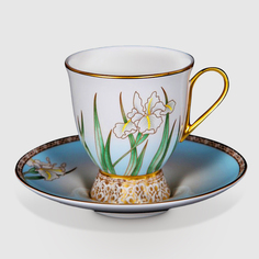 Чашка с блюдцем Hankook/Prouna Ирис 2 персоны