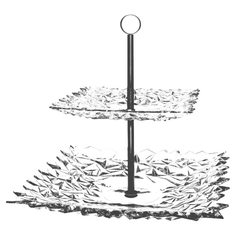 Этажерка двухъярусная Bohemia Jihlava Glacier 30,5 см