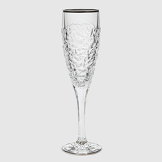 Набор бокалов для шампанского Bohemia Jihlava Nicolette платина 180 мл 6 шт