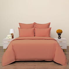 Комплект постельного белья Sofi de Marko Саммер кирпичный Семейный