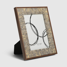 Фоторамка Intco коричневая 13х18 см