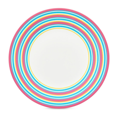 Тарелка закусочная Spode Калипсо костяной фарфор мультиколор 23 см