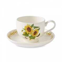 Пара чайная Portmeirion Летний луг подсолнух фаянс 260 мл
