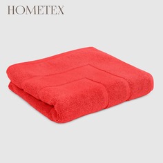 Полотенце махровое для ног Hometex Original красный 50x90 см