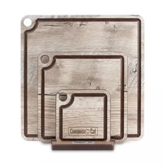 Набор ComposeEat из 3-х досок на подставке дуб светлый (NPG30523LS6)