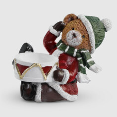 Подсвечник Mercury NY мишка 15,5х10,12,5 см