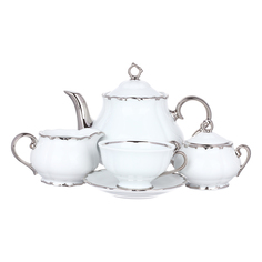 Сервиз чайный Leander "Офелия 2841" 200 мл на 6 персон 15 предметов