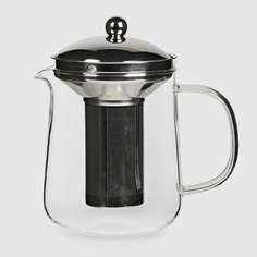 Чайник заварочный Everblooming с металлической крышкой и фильтром 1200 мл