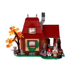 Конструктор Brick Labs: Красная Шапочка -741 Деталь (AB-1211)