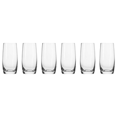 Набор стаканов Krosno Слияние из 6 стаканов, 350 мл