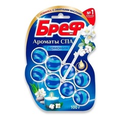 Блок туалетный Бреф Ароматы СПА Гармония 50 г 2 шт Bref