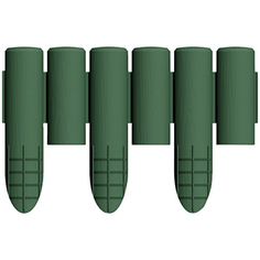 Забор для клумбы темно-зеленый 2.3 м (90155) Bama