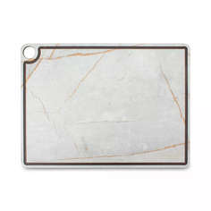 Доска разделочная Composeeat c желобом, 42х31 см, мраморный Грейс, композитный материал