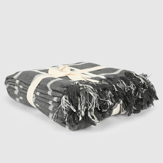 Плед Homelines textiles double темно-серый 140х200 см