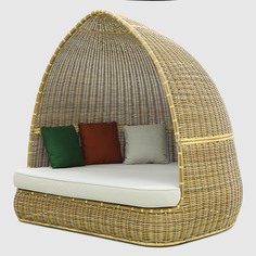 Диван-шезлонг Rattan grand Fantastic 200х182х200 см