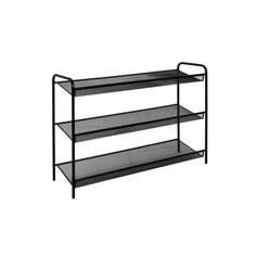 Подставка для обуви ЗМИ Женева 33 черная 86,5х27х60 см ZMI