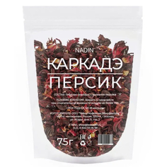 Напиток чайный Nadin каркадэ и персик 75 г