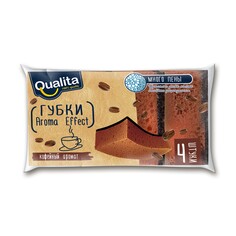 Губки кухонные Qualita aroma effect 4 шт