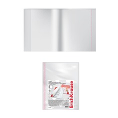 Набор пластиковых обложек Erich Krause Fizzy Clear 276х465 мм, 10 шт