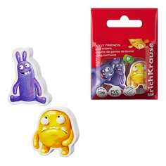 Набор из 2 ластиков Erich Krause Jolly Friends