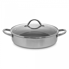 Сотейник Elo Relief 28х7 см, со стеклянной крышкой, 35748