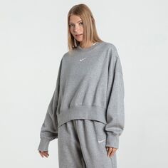 Женский свитшот Толстовка W NSW PHNX FLC OOS CREW Nike