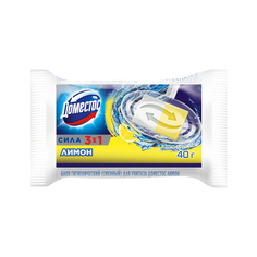 Запасной блок для унитаза Доместос Сила 3в1 Лимон 40 г