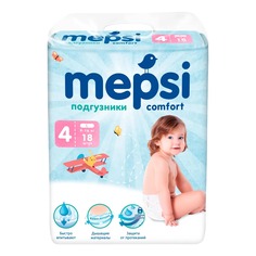 Подгузники Mepsi L, 9-16 кг, 18 шт