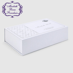 Набор столовых приборов Macbeth bone porcelain Stone, 24 предмета