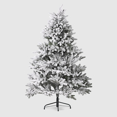 Ель искусственная Царь-Елка Северная заснеженная с LED 180 см