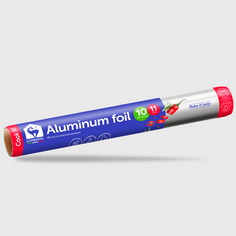 Фольга алюминиевая Lomberta бытовая 11 мкм 20 м