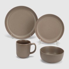 Набор посуды White Rabbit Mocco 16 предметов