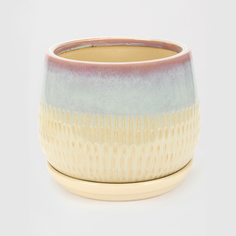 Горшок для цветов с поддоном Viet Thanh Градиент d25