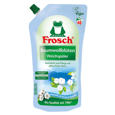 Концентрированный ополаскиватель для белья Frosch Цветы хлопка 1 л