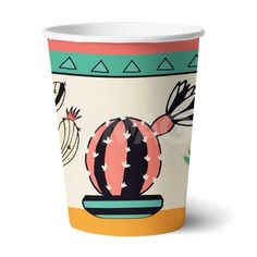 Стаканы бумажные ND Play Кактус2 250 мл 6 шт