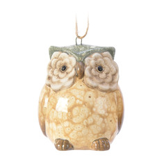 Подвеска декоративная Kaemingk сова 6 см