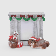 Камин с щенком Тпк полиформ 14х18х10 см