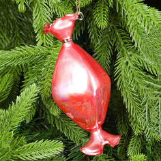 Украшение Yancheng Shiny стеклянное конфета 6x6x13,5 см