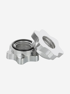 Замки чугунные для грифа Torneo, 2 шт., Серый