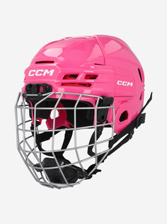 Шлем хоккейный детский CCM HTC 70 YTH, Розовый
