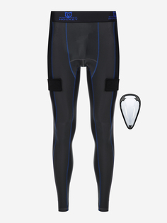 Брюки компрессионные MadGuy Basic Compression, Серый