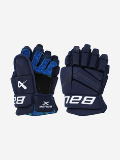 Перчатки хоккейные детские Bauer X GLOVE-JR, Синий