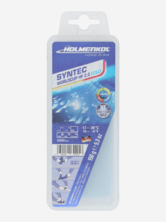 Мазь скольжения Holmenkol Syntec WorldCup HF 2.0, 150 г, Синий
